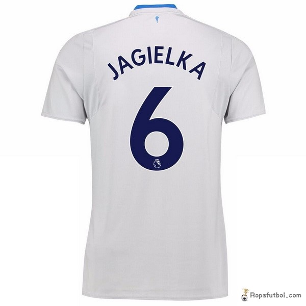 Camiseta Everton Replica Segunda Ropa Jagielka 2017/18